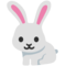 Rabbit emoji on Google